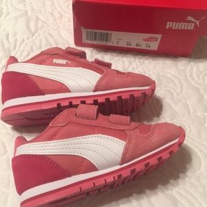 New in box puma toddler 8 pink sneakers